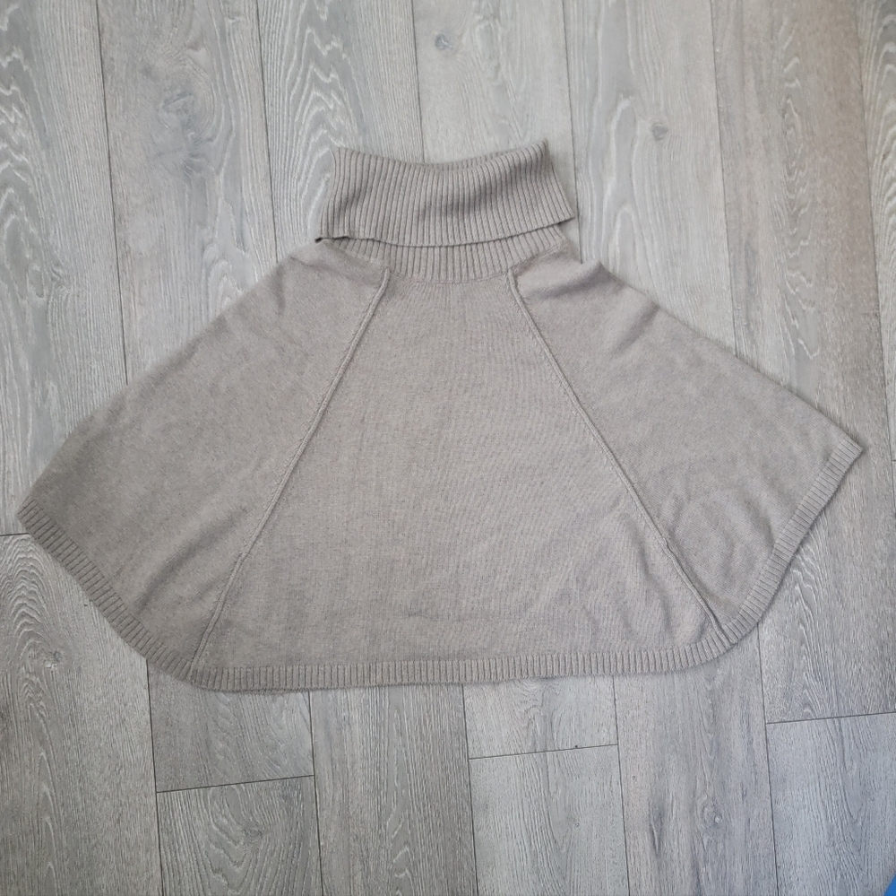 BCBG Paris Turtle Neck Poncho